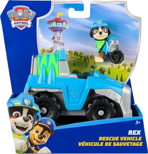 Figura Paw Patrol Con Vehiculo Tts Tuttishop Color Rex